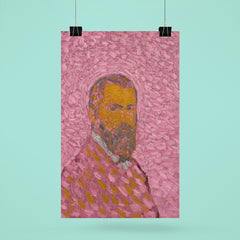 Self-Portrait in Rose by Cuno Amiet poster 6