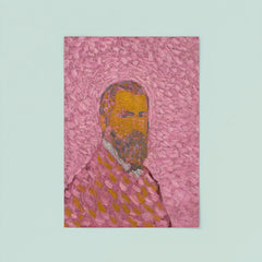Self-Portrait in Rose by Cuno Amiet poster 8