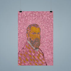 Self-Portrait in Rose by Cuno Amiet poster 9