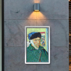 Self-Portrait with Bandaged Ear by Vincent van Gogh, 1889 poster 2
