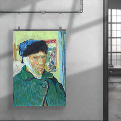 Self-Portrait with Bandaged Ear by Vincent van Gogh, 1889 poster 4