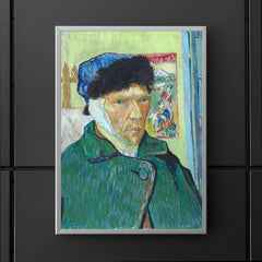 Self-Portrait with Bandaged Ear by Vincent van Gogh, 1889 poster 5