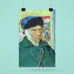 Self-Portrait with Bandaged Ear by Vincent van Gogh, 1889 poster 6