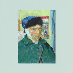 Self-Portrait with Bandaged Ear by Vincent van Gogh, 1889 poster 8