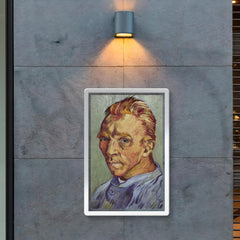 Self-Portrait with Straw Hat  Van Gogh 1887 poster 2