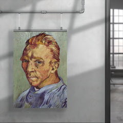 Self-Portrait with Straw Hat  Van Gogh 1887 poster 4