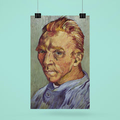 Self-Portrait with Straw Hat  Van Gogh 1887 poster 6