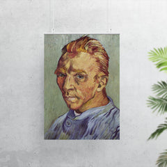Self-Portrait with Straw Hat  Van Gogh 1887 poster 7