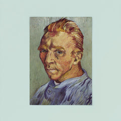 Self-Portrait with Straw Hat  Van Gogh 1887 poster 8