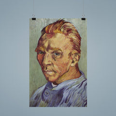 Self-Portrait with Straw Hat  Van Gogh 1887 poster 9