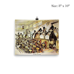 Senate of the Monopolists, USA, 1889 poster 4