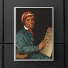 Sequoyah official portrait by Henry Inman poster 5