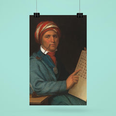 Sequoyah official portrait by Henry Inman poster 6