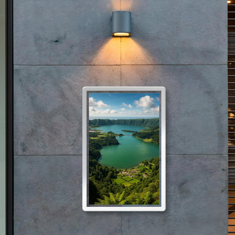 Sete Cidades Caldera Azores Portugal poster 2