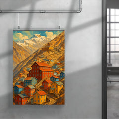 Sewell Mining Town Chile poster 4