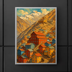 Sewell Mining Town Chile poster 5