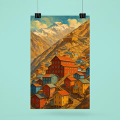 Sewell Mining Town Chile poster 6