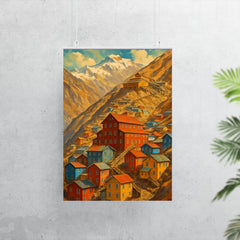 Sewell Mining Town Chile poster 7