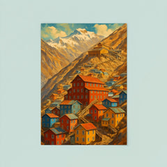 Sewell Mining Town Chile poster 8