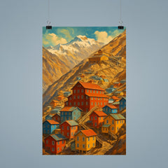 Sewell Mining Town Chile poster 9