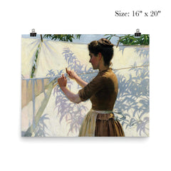 Shadows by Charles Courtney Curran, 1887 poster 2