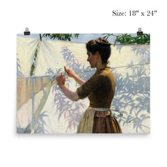 Shadows by Charles Courtney Curran, 1887 poster 5
