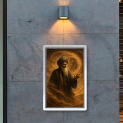Shams Tabrizi and whirling dust storm poster 2