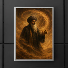 Shams Tabrizi and whirling dust storm poster 5