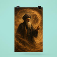 Shams Tabrizi and whirling dust storm poster 6