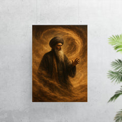 Shams Tabrizi and whirling dust storm poster 7