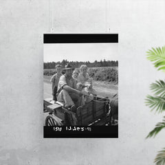 Sharecropper family near Hazlehurst, Georgia by Dorothea Lange poster 7