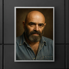 Shel Silverstein portrait poster 5