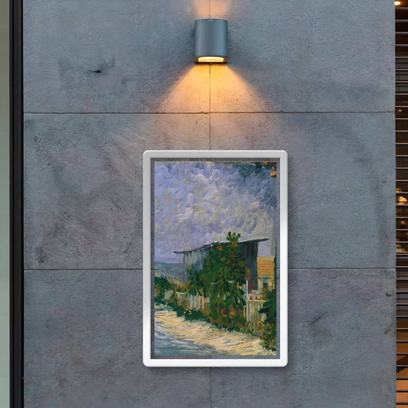 Shelter on Montmartre by Vincent van Gogh poster 2