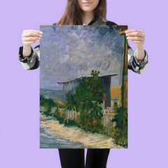 Shelter on Montmartre by Vincent van Gogh poster 3