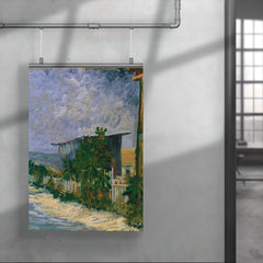 Shelter on Montmartre by Vincent van Gogh poster 4