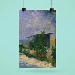 Shelter on Montmartre by Vincent van Gogh poster 6