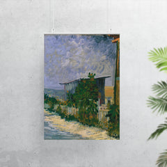 Shelter on Montmartre by Vincent van Gogh poster 7