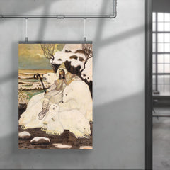 Shepherdess of the Polar Bears by Zofia Plewińska-Smidowiczowa, 1918 poster 4