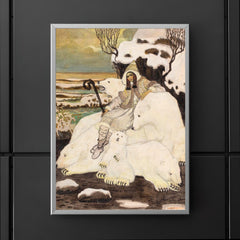 Shepherdess of the Polar Bears by Zofia Plewińska-Smidowiczowa, 1918 poster 5