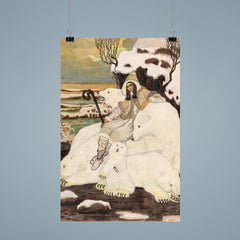 Shepherdess of the Polar Bears by Zofia Plewińska-Smidowiczowa, 1918 poster 9
