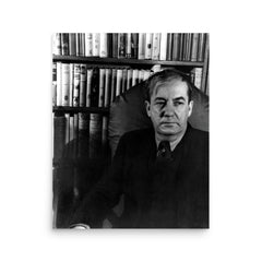 Sherwood Anderson poster on a plain backdrop in size 16"x20".