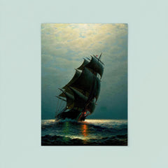 Ship in the Night by James Gale Tyler, 1870 poster 8