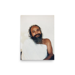 Shivabalayogi poster on a plain backdrop in size 12"x16".