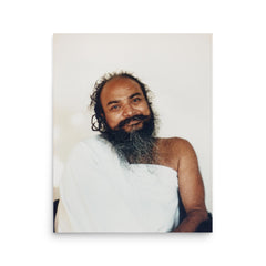 Shivabalayogi poster on a plain backdrop in size 16"x20".