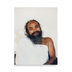 Shivabalayogi poster on a plain backdrop in size 18"x24".