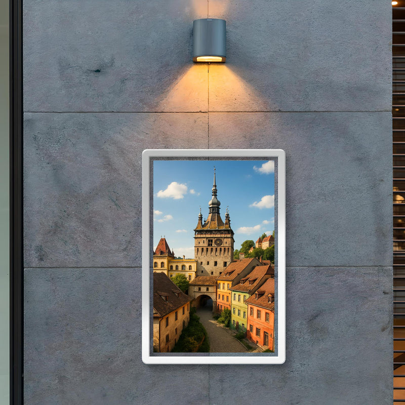 Sighisoara Citadel Romania poster 2