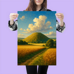 Silbury Hill Wiltshire England poster 3