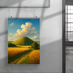 Silbury Hill Wiltshire England poster 4