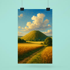 Silbury Hill Wiltshire England poster 6