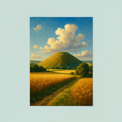 Silbury Hill Wiltshire England poster 8